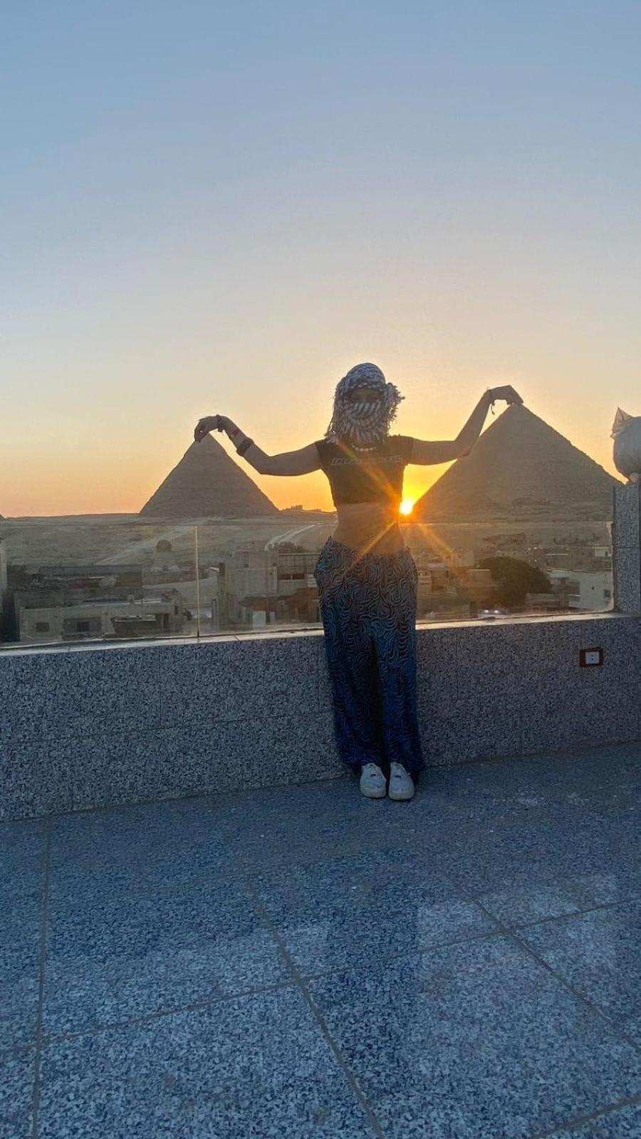 Middle East Pyramids Hotel Kafret el-Gabal Exteriér fotografie