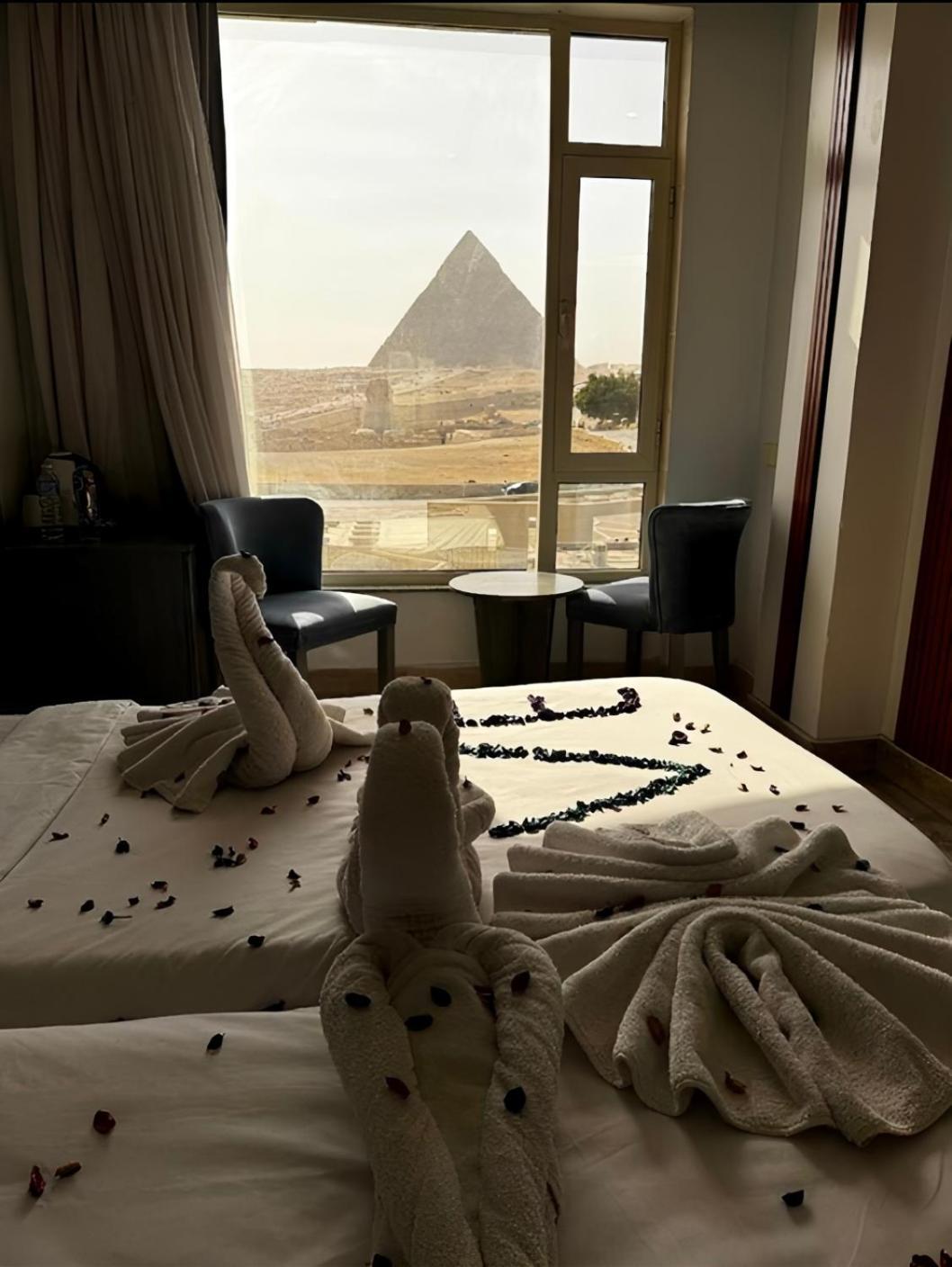 Middle East Pyramids Hotel Kafret el-Gabal Exteriér fotografie