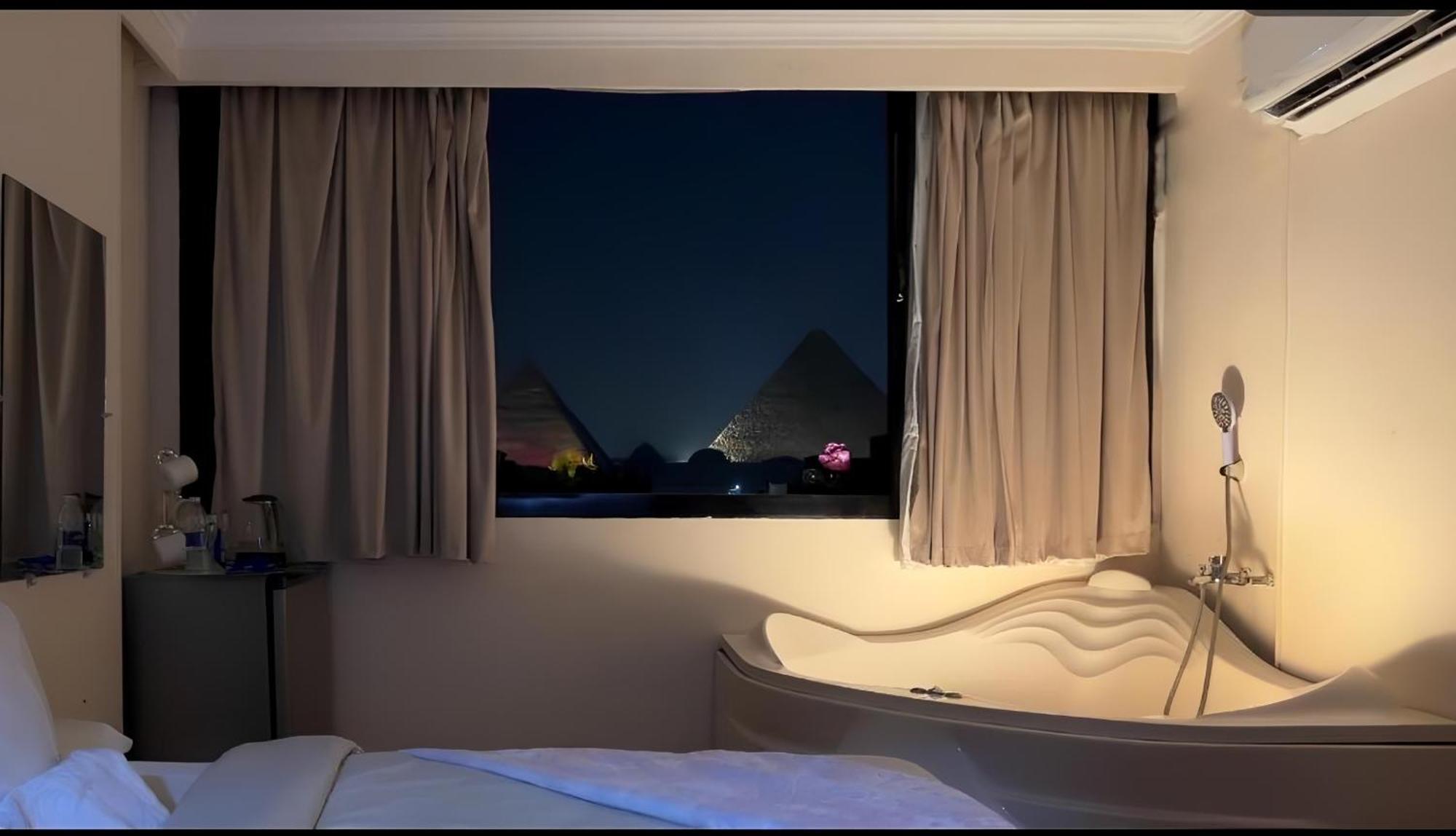 Middle East Pyramids Hotel Kafret el-Gabal Exteriér fotografie