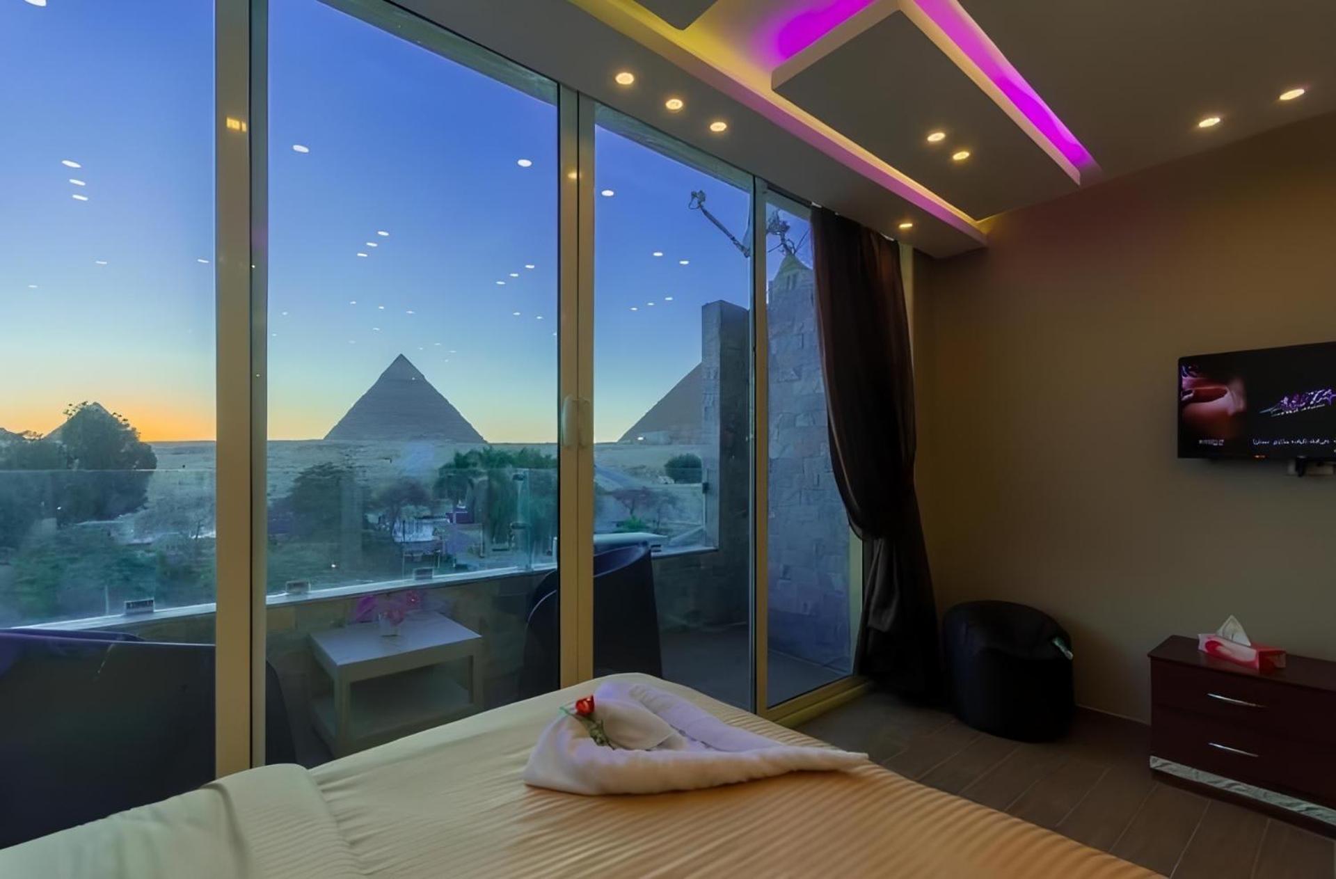 Middle East Pyramids Hotel Kafret el-Gabal Exteriér fotografie