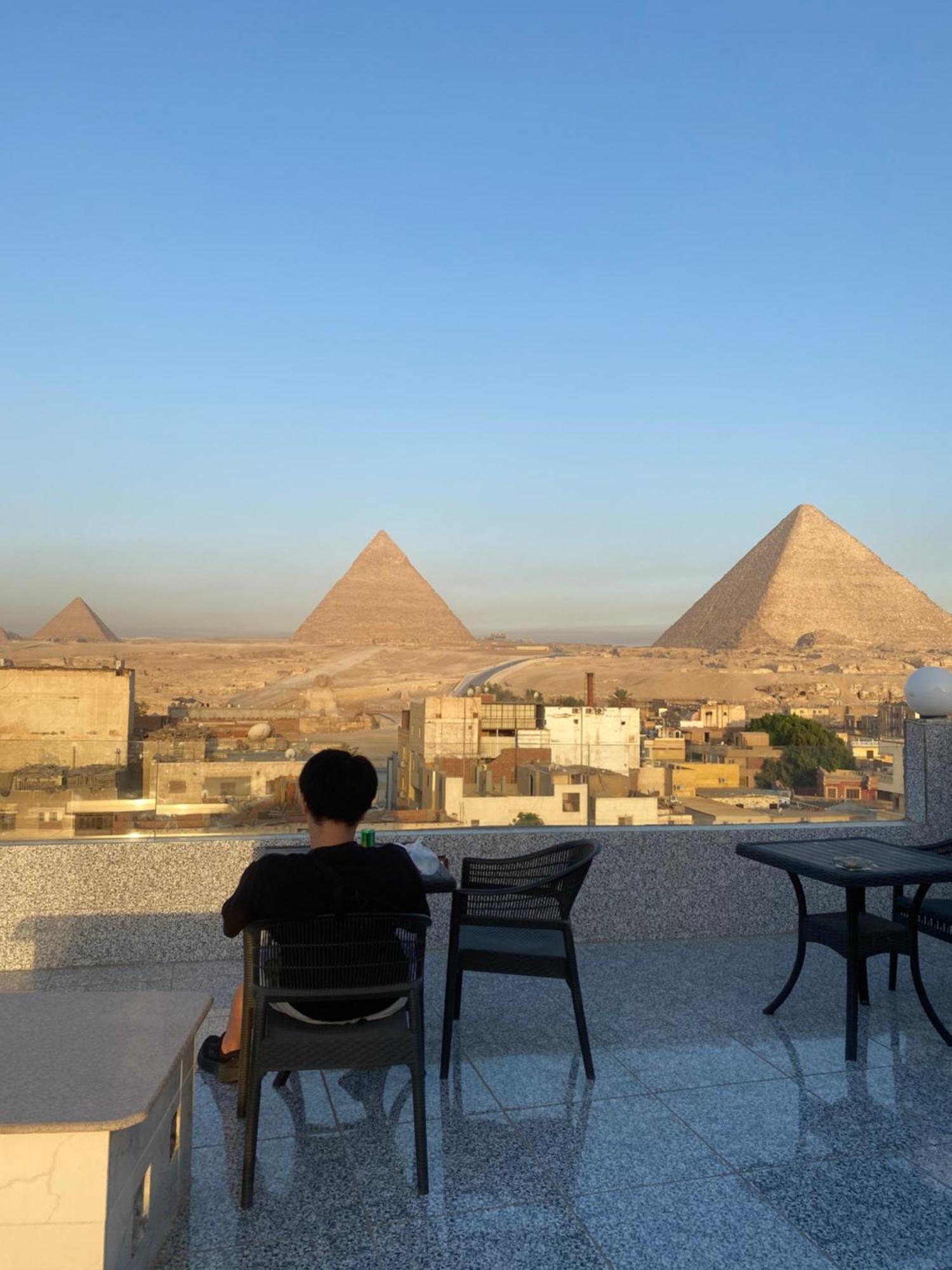 Middle East Pyramids Hotel Kafret el-Gabal Exteriér fotografie