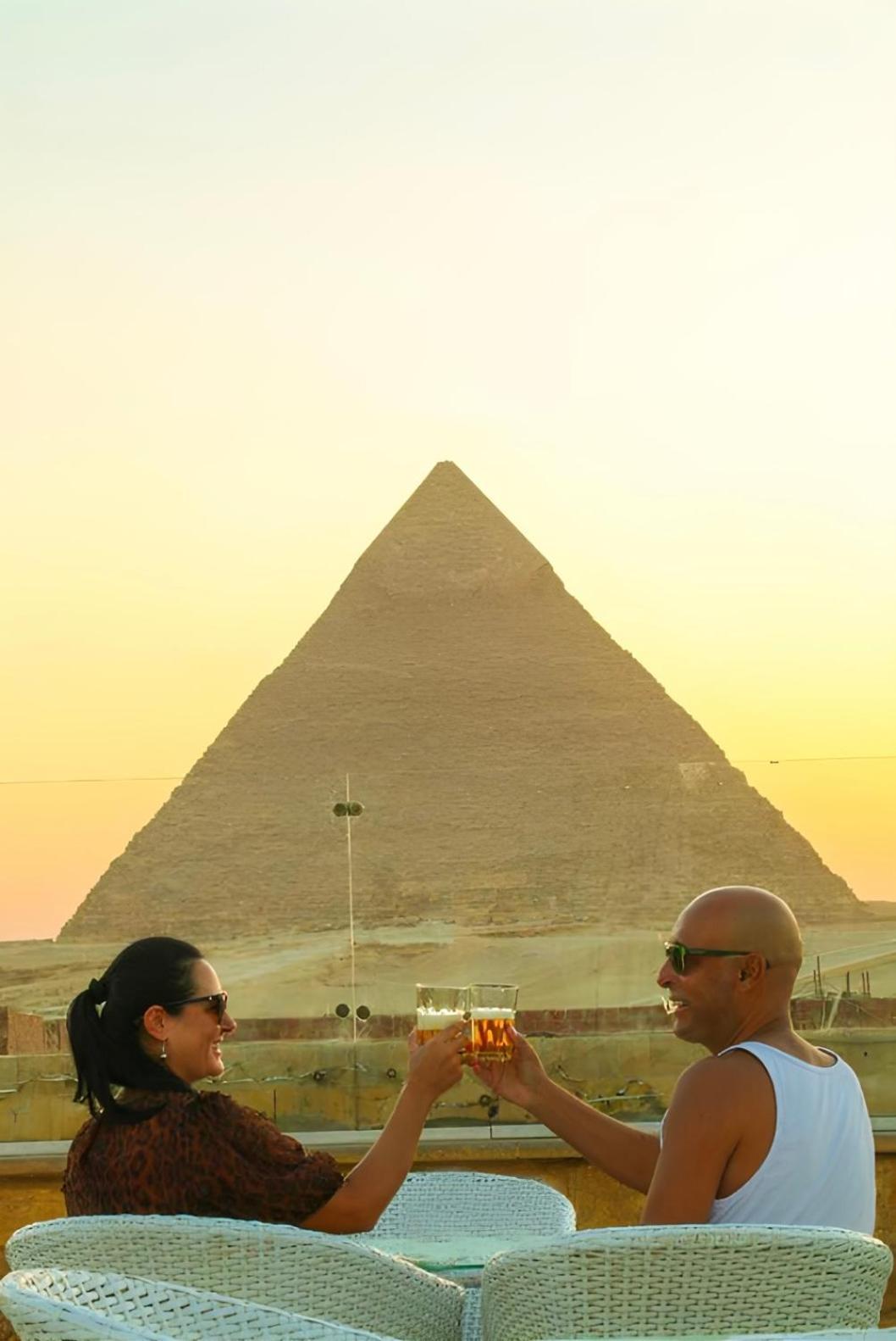 Middle East Pyramids Hotel Kafret el-Gabal Exteriér fotografie