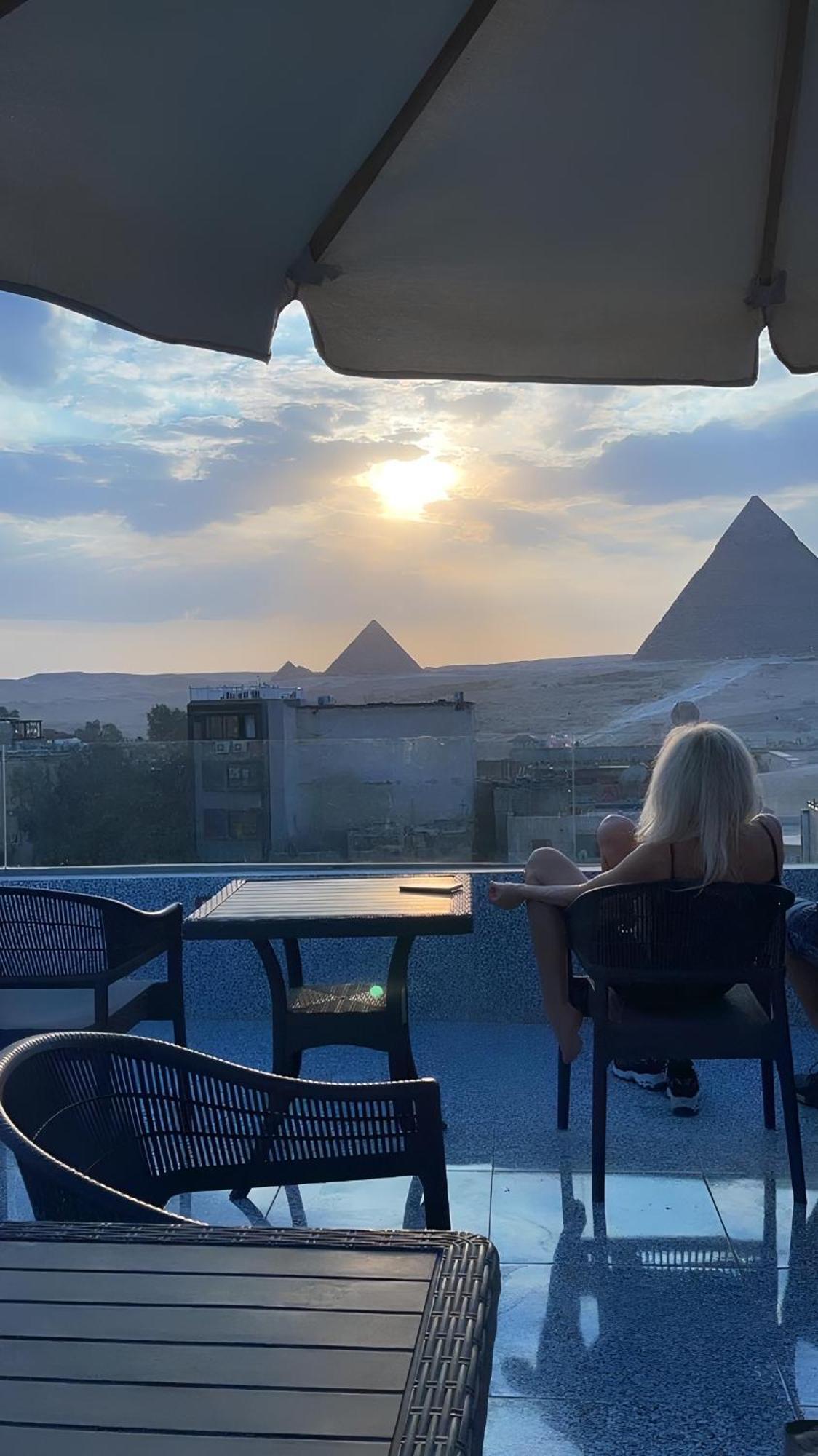 Middle East Pyramids Hotel Kafret el-Gabal Exteriér fotografie